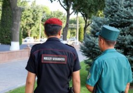 Ўзбекистонда Ички ишлар вазирлигининг бир қатор