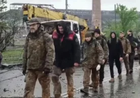 "Azovstal"da qamalga tushgan Ukraina harbiylari