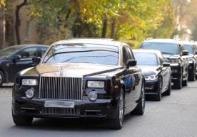 Наманган вилоятида тўй кортежлари ортидан йўлларда қўпол