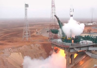 Rossiya 18 ta mamlakat sun’iy yo‘ldoshlari ortilgan «Soyuz» raketasini uchirdi (video) фото