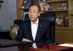 БМТ бош котиби Пан Ги Мун Шавкат Мирзиёевни Ўзбекистон