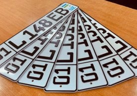 Ўзбекистонда «чиройли» авторақам 422 млн сўмга сотилди фото
