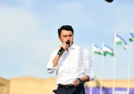 Амрилло Иноятов Бухородаги “Конституция ўзимизники”