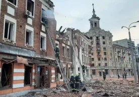 Rus qo‘shinlari 6-oktyabrga o‘tar kechasi Xarkovga raketa