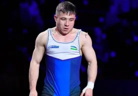 Les premiers médaillés du Championnat d'Asie de lutte