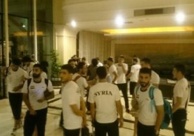 O‘zbekiston termasining JCh–2018 saralashidagi ilk raqibi Suriya terma jamoasi futbolchilari Toshkentga etib keldi фото