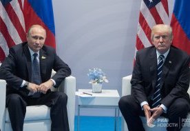 Тиллерсон Путин ва Трампнинг Ҳамбургдаги музокаралари ҳақида фото