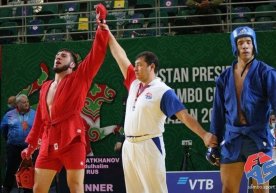 Sambochilarimiz "Tatariston Prezidenti kubogi"dan uchta medal bilan qaytishdi фото