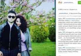 Хонанда Шоҳруххон апрель ойида Instagram’да пайдо бўлган