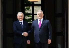 Будапештдаги «Кармелита» саройида Ўзбекистон президенти