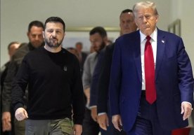 Tramp jamoasi Zelenskiy bilan yashirin muzokara o‘tkazgan фото
