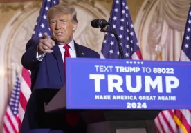 Фото: AP АҚШ собиқ президенти Доналд Трамп шанба куни илк