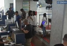 Туркияга кетаётган «фоҳишалар гуруҳи» Тошкентда қўлга олинди (видео) фото