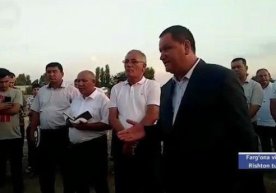 Foto: XPK Farg‘ona viloyati hokimi Shuhrat G‘aniyev
