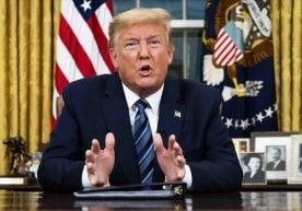 US President Donald Trump drew public attention with sharp