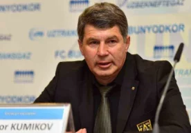 Олмалиқнинг АГМК клуби собиқ бош мураббийи Виктор Кумиков