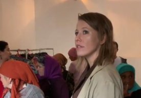 Rossiyalik teleboshlovchi Kseniya Sobchak Instagram