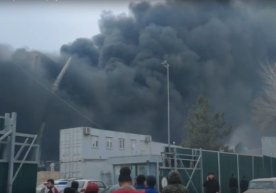 Toshkentdagi Islom svilizatsiyasi markazida yong‘in kelib chiqdi (video) фото