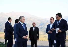 Президент Шавкат Мирзиёев Тошкент вилояти, Паркент