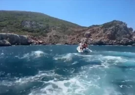 Фото: Anadolu Туркия соҳил хавфсизлик хизмати Эгей