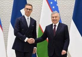 Ўзбекистон Президенти Шавкат Мирзиёев ва Финляндия