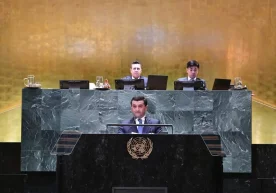 Ўзбекистон ТИВ раҳбари Бахтиёр Саидов БМТдаги чиқишида