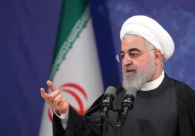 Эрон президенти Ҳасан Руҳоний АҚШ президенти Дональд