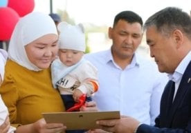 Қирғизистонда кўпчиликни қувонтирган воқеа қайд этилди.
