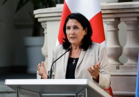 Gruziya prezidenti Salome Zurabishvili Foto: AP