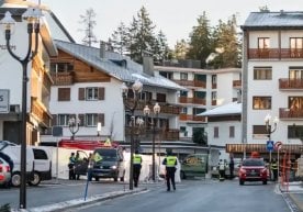 Янги йил кечасида Швейцариянинг Вале кантонидаги