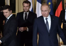 Суҳбатлардан бирида Владимир Путин Владимир Зеленскийга