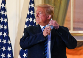 Трамп ўзида кузатилган коронавирус аломатлари ҳақида сўзлаб берди фото