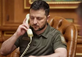 АҚШ президенти Доналд Трамп ва Украина президенти Владимир