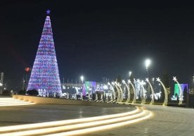 25 декабрь куни Тошкент шаҳрида янги йил кайфиятининг