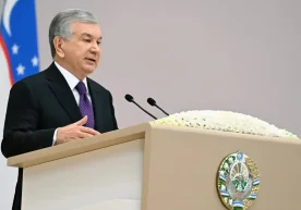 President of Uzbekistan Shavkat Mirziyoyev, in his address