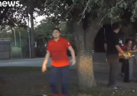 Техаслик полиция офицери ҳуруж туфайли нафас ололмай