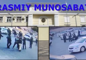 Ижтимоий тармоқларда тарқалган Андижон шаҳридаги автошох