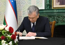 Ўзбекистон Президенти Шавкат Мирзиёев мамлакатнинг биринчи