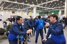 ​O‘zbekiston milliy terma jamoasi a’zolari Toshkentga yetib kelishdi фото