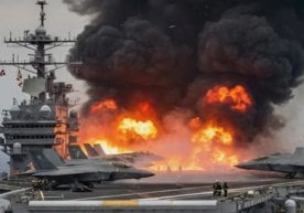 Қизил денгизда АҚШ ҳарбий-денгиз кучларига қарашли USS