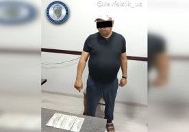 Бухоро шаҳрида солиқ органи ходими хизмат ваколатидан