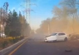 Олмазорда даҳшатли авария содир бўлди. Видеокузатув