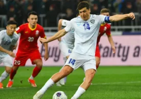 Terma jamoamiz sardori Eldor Shomurodov bugungi uchrashuv