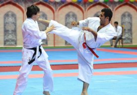 Navoiyda karatening shinkiokushinkay turi bo‘yicha O‘zbekiston Kubogi o‘tkazildi фото