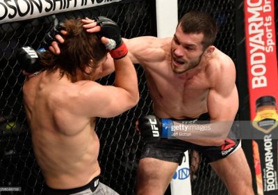UFC 257: Mahmud Muradov amerikalik raqibini texnik nokautga uchratdi (video) фото
