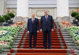 Ўзбекистон Президенти Шавкат Мирзиёев ва Тожикистон