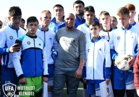 Jahon futboli yulduzi Roberto Karlos poytaxtimizga tashrif