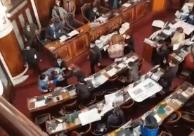 Foto: Skrinshot Boliviya parlamentida Ichki ishlar