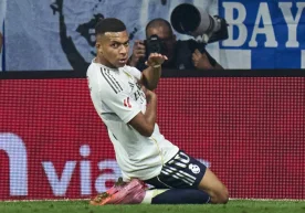 Real Madrid forward Kylian Mbappé sustained an injury