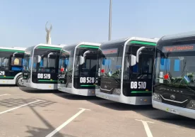 Тошкентда янги катта ва ўта катта сиғимли автобус ва